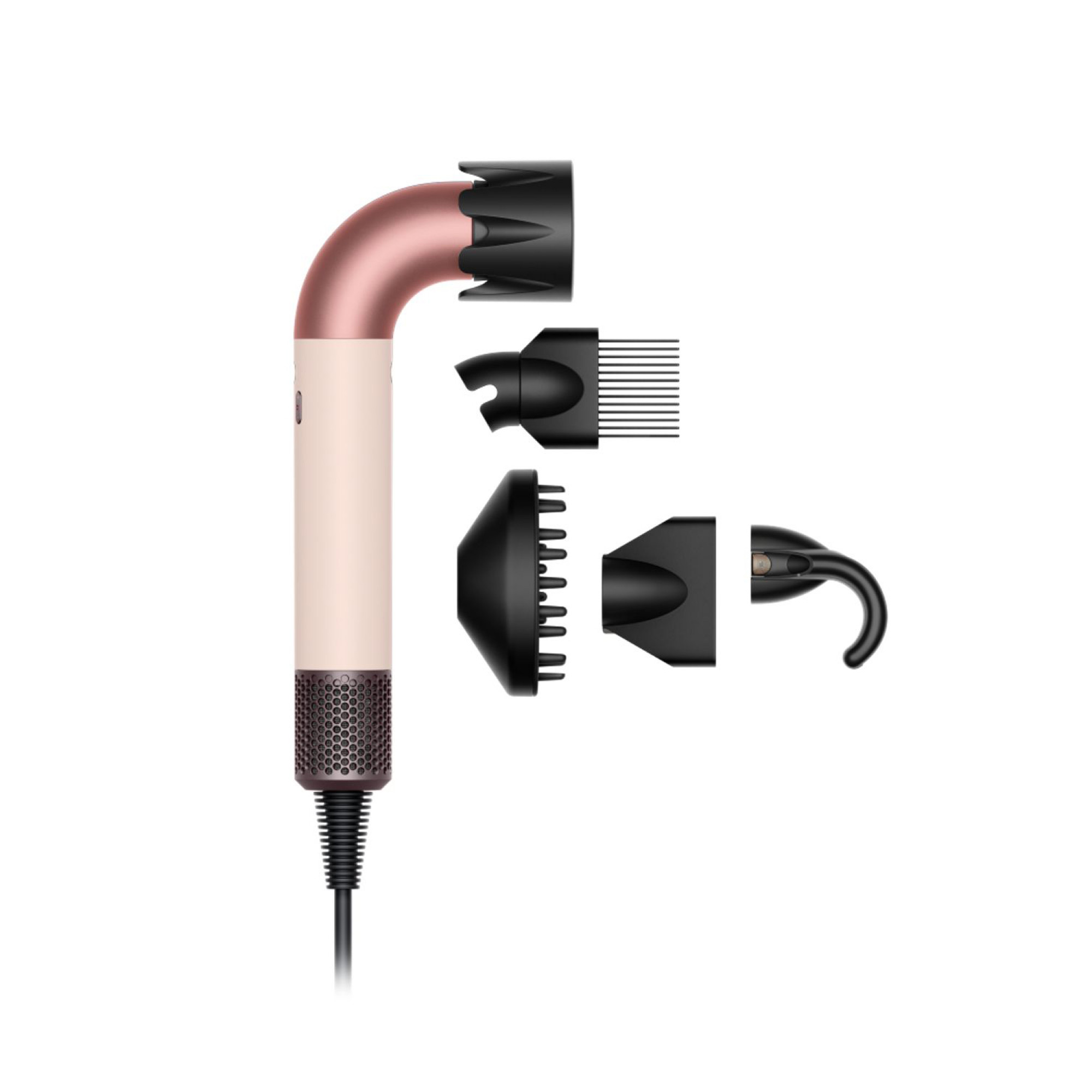 Фен Dyson HD17 Supersonic R Pro Hair Dryer Curly+Coily - Ceramic Pink/Rose Gold (EU)